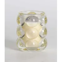 Evelekt Scented candle in glass Nature Green H9,2Cm, Fresh Aromatic