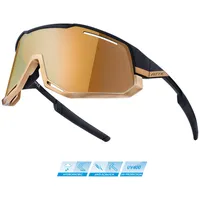 Force Sporta saulesbrilles Attic melnas/zelta ar zelta lēcām 910965 Saulesbrilles