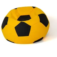 Go Gift Soccer Sako bag pouffe yellow-black L 80 cm  Pufs