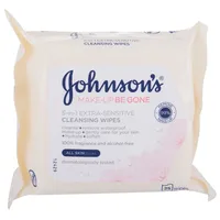 Johnsons Face Care Extra Sensitive 25Pc  Attīrošas salvetes