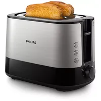 Philips Hd2635/90 Viva Collection Stainless Steel/Black Tosteris