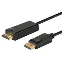 Savio Cl-56 video cable adapter 1.5 m Displayport Hdmi Type A Standard Black Vads