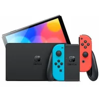 Nintendo Switch Oled - Neon Blue/Neon Red  Spēļu konsole
