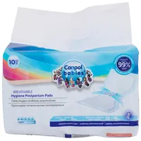 Canpol Babies Air Comfort Superabsorbent Postpartum Hygiene Pads 10Pc  Pēcdzemdību spilventiņi