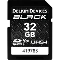 Delkin Sd Black Rugged Uhs-I V30 R90/W90 32Gb Ddsdblk-32Gb Atmiņas karte