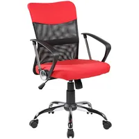 Evelekt Darba krēsls Darius sarkans/melns  Krēsls