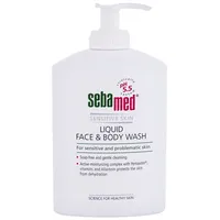 Sebamed Sensitive Skin Face  Body Wash 300Ml Attīrošās ziepes