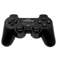 Esperanza Eg102 Gaming Controller Black Usb 2.0 Gamepad Analogue / Digital Pc, Playstation 3 Kontrolleris