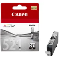 Canon Cli-521 Bk Black Ink Cartridge 2933B001 Tintes kasetne
