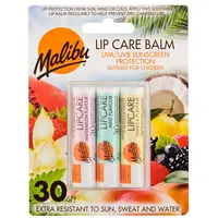 Malibu Lip Care Balm 4 g Watermelon  Mint Vanilla Lūpu balzāms
