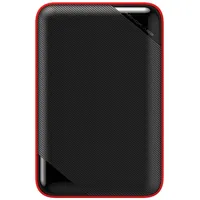 Silicon Power Portable Hard Drive Armor A62 1000 Gb,  Usb 3.2 Gen1, Black/Red Ārējais Hdd disks