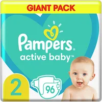 Pampers Active Baby 4-8Kg, 96 pcs. 81747777 Autiņbiksītes