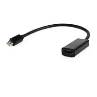 Gembird A-Mdpm-Hdmif-02 video cable adapter Mini Displayport Hdmi Type A Standard Black Adapteris