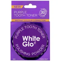 White Glo Purple Tooth Toner Polishing Powder 30G  Zobu balināšanai