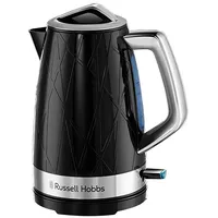 Russel Hobbs Russell 28081-70 electric kettle 1.7 L 2400 W Black, Stainless steel Tējkanna