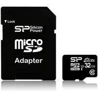 Silicon Power Elite Microsdhc Uhs-I Class 10 Sd adapter 16Gb Sp016Gbsthbu1V10Sp Atmiņas karte