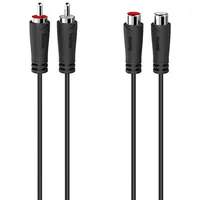Hama Cable 2Rca -2Rca extension 1,5M 00205259 Vads