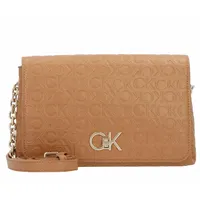 Calvin Klein Re-Lock Shoulder Bag Md - Emb Brown Sugar K60K611061Ga5 Soma