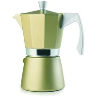 Ibili Espresso Coffee Maker Evva Golden 6 Cups 623906 Kafijas gatavošanas trauks