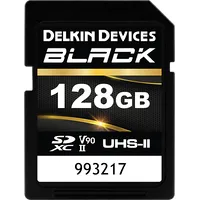 Delkin Sd Black Rugged Uhs-Ii V90 R300/W250 128Gb  Atmiņas karte