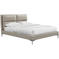 Evelekt Bed Lena with mattress Harmony Delux 160X200Cm, beige  Gulta