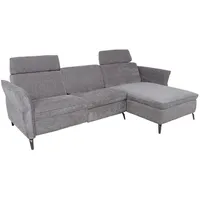 Evelekt Corner sofa Dayton Rc, electric recliner, light grey  Stūra dīvans
