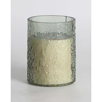 Evelekt Scented candle in glass Nature Green H13Cm, Evergreen