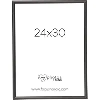 Focus Can-Can Aluminium Black 24X30  Fotorāmis