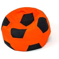 Go Gift Sako bag pouf Ball orange-black L 80 cm  Pufs