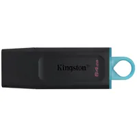 Kingston Technology Datatraveler Exodia Usb flash drive 64 Gb Type-A 3.2 Gen 1 3.1 Black Dtx/64Gb atmiņas karte