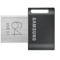 Samsung Fit Plus Muf-64Ab/Apc 64Gb Black Silver Usb Flash atmiņa