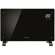 Konvekcijas sildītājs Elektriskais radiators Heatum Revo H2000R Melns