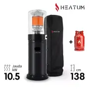 Gāzes sildītājs Heatum Legacy ar gāzes balonu