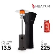Gāzes sildītājs Heatum Redem ar gāzes balonu