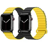 Anlinser Apple Watch divpusēja reversīva magnētiskā siksna