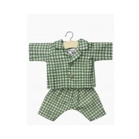 Apģērbs Lellei Gordis - pidžama Albert Vichy vert Minikane