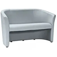 Dīvāns Tm - 2-3 eco Dziļums 60 cm, Platums 126 Augstums 76 Sēdvietas augstums 46 dziļums 47 Apdare Eko āda, Dīvāna tips taisni dīvāni, Auduma numurs Ek-8, Krāsa pelēks