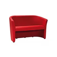 Dīvāns Tm - 2-3 eco Platums 160 cm, Dīvāna tips taisni dīvāni, Augstums 76 Sēdvietas augstums 46 dziļums 47 Apdare Eko āda, Dziļums 60 Auduma numurs Ek-6, Krāsa sarkana
