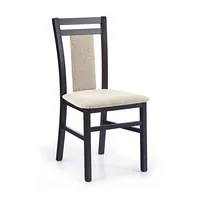 Krēsls Hubert 8 Augstums 90 cm, Platums 45 Dziļums 51 Sēdvietas augstums 47 Materiāls dabīgs koks, Apdare audums, Auduma numurs Vila 2, Krāsa venge