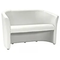 Dīvāns Tm - 2-3 eco Platums 160 cm, Dīvāna tips taisni dīvāni, Augstums 76 Sēdvietas augstums 46 dziļums 47 Apdare Eko āda, Dziļums 60 Auduma numurs Ek-26, Krāsa balts