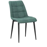 Krēsls Marco Black Standard Augstums 90 cm, Platums 51 Dziļums 63 Sēdvietas augstums 50 Materiāls metāls, Apdare audums, Krāsa zaļš