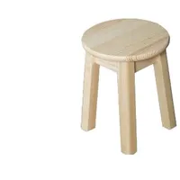 Krēsls Ort 4 Diametrs 35 cm, Augstums 45 Materiāls dabīgs koks Priede, Krāsa priede