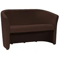 Dīvāns Tm - 2-3 eco Dziļums 60 cm, Platums 126 Augstums 76 Sēdvietas augstums 46 dziļums 47 Apdare Eko āda, Dīvāna tips taisni dīvāni, Auduma numurs Ek-18, Krāsa brūns