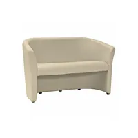 Dīvāns Tm - 2-3 eco Platums 160 cm, Dīvāna tips taisni dīvāni, Augstums 76 Sēdvietas augstums 46 dziļums 47 Apdare Eko āda, Dziļums 60 Auduma numurs Ek-0, Krāsa krēma