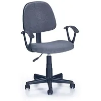 Krēsls Darian Bis Augstums 84 cm, Sēdvietas platums 48 Maksimālais augstums 95 Platums 56 maksimālais 52 Dziļums 53 41 Materiāls plastmasa  metāls, Apdare audums, Uz riteņiem 1, Krāsa pelēks