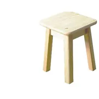 Krēsls Ort 5 Platums 35 cm, Augstums 45 Materiāls dabīgs koks Priede, Krāsa priede