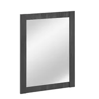Spogulis Classic Oak 840 Platums 60 cm, Dziļums 2 Augstums 80 Forma taisnstūris, Spoguļa veids sienas, Ar rāmi 1, Krāsa grafīts