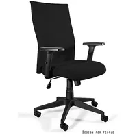 Datorkrēsls Black On Plus Sēdvietas platums 46.5 cm, Platums 66 Materiāls plastmasa, Dziļums 47 Augstums 103 Maksimālais augstums 111 44 maksimālais 54 Ar roku balstiem 1, Uz riteņiem Apdares materiāls audums, Krā