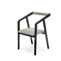 Krēsls Azul Augstums 79 cm, Korpusa krāsa melns, Elementu pelēks, Platums 50 Dziļums 53 Sēdvietas augstums 44 Materiāls dabīgs koks Dižskābardis, Apdare audums