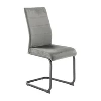 Krēsls Ticino Standard Augstums 96 cm, Sēdvietas platums 45 Platums Dziļums 58 augstums 48 Materiāls metāls, Apdare audums, Krāsa pelēks
